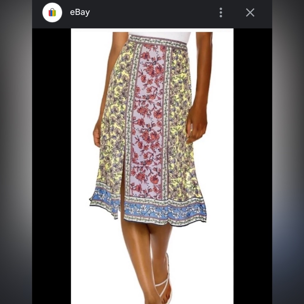 ALICE AND OLIVIA MIDI SKIRT